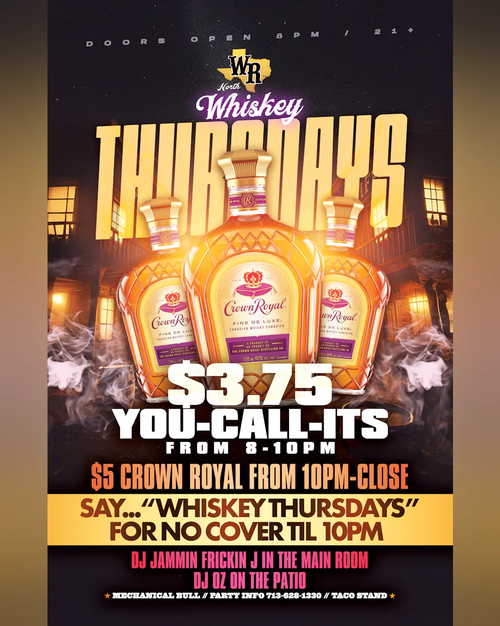 Thursday - Whiskey Thursday