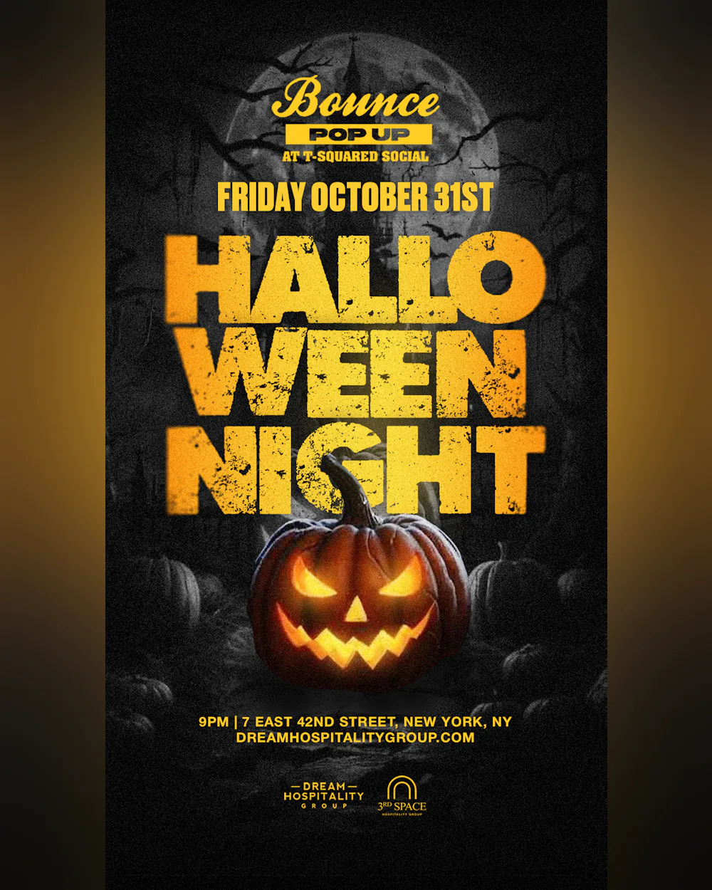Halloween Night at T Squared Social