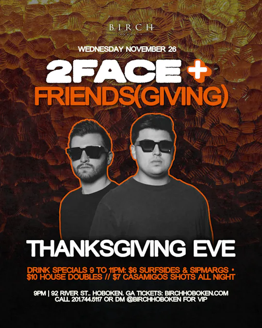 11/26 2FACE + FRIENDS(GIVING) TGE PARTY