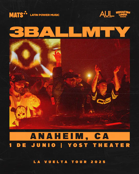 3BallMTY @ The Yost Theater with Reggaetonlandia (21+)