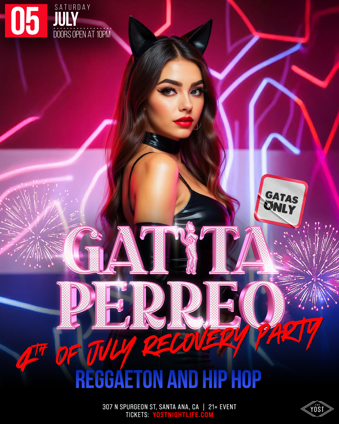 GATITA PERREO REGGAETON & HIP HOP PARTY 21+