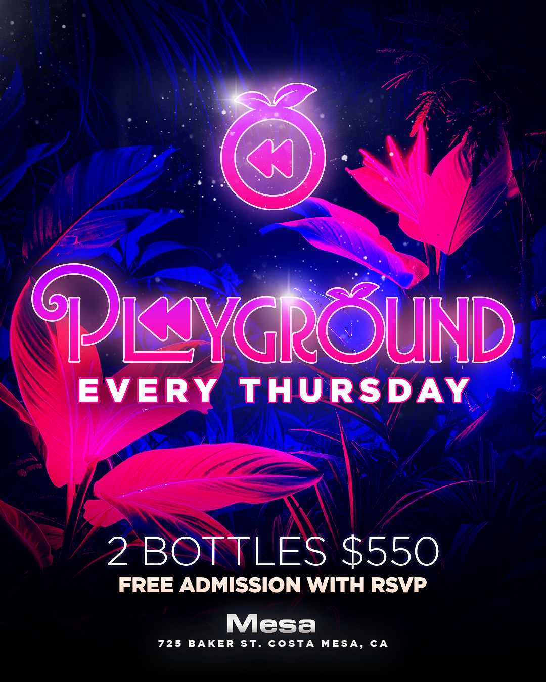 PLAYGROUND THURSDAYS | Mesa
