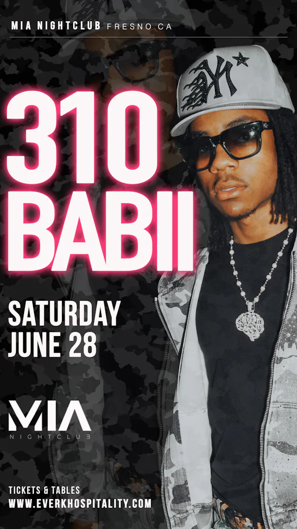310 Babii Live at MIA Night Club