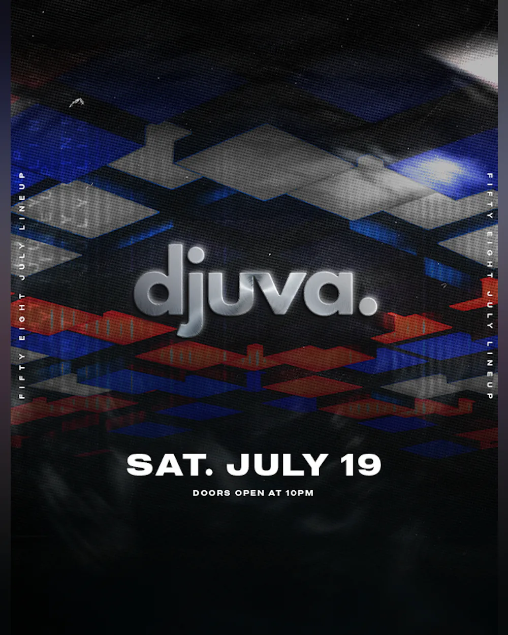 SATURDAY 07/19 | SOUNDS BY DJUVA