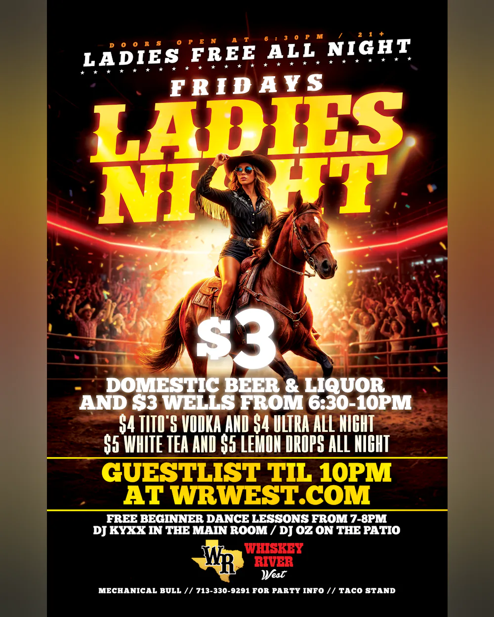 Friday - Whiskey River Fridays