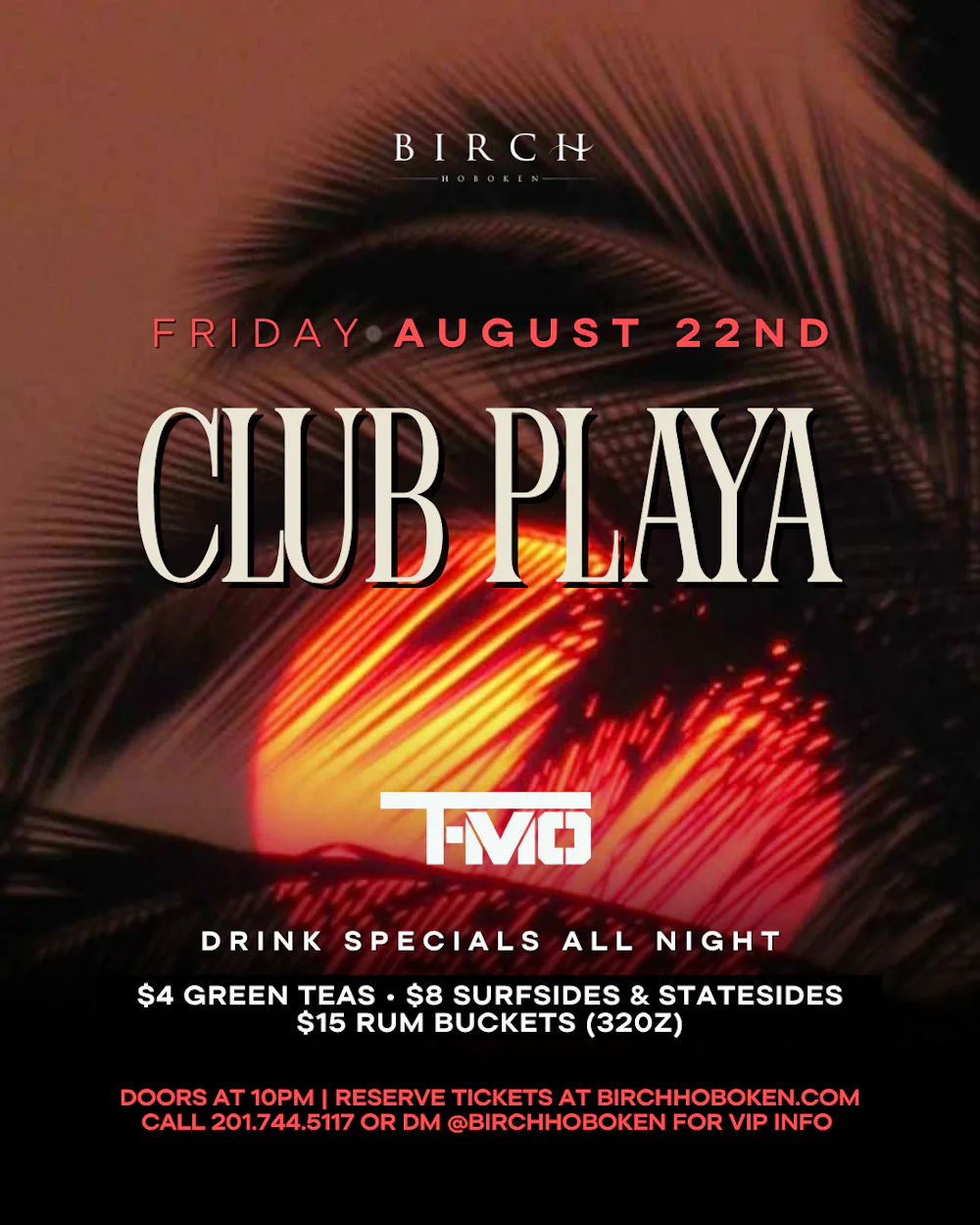 8/22 CLUB PLAYA