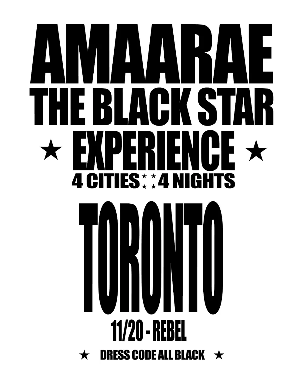 Amaarae: The Black Star Experience