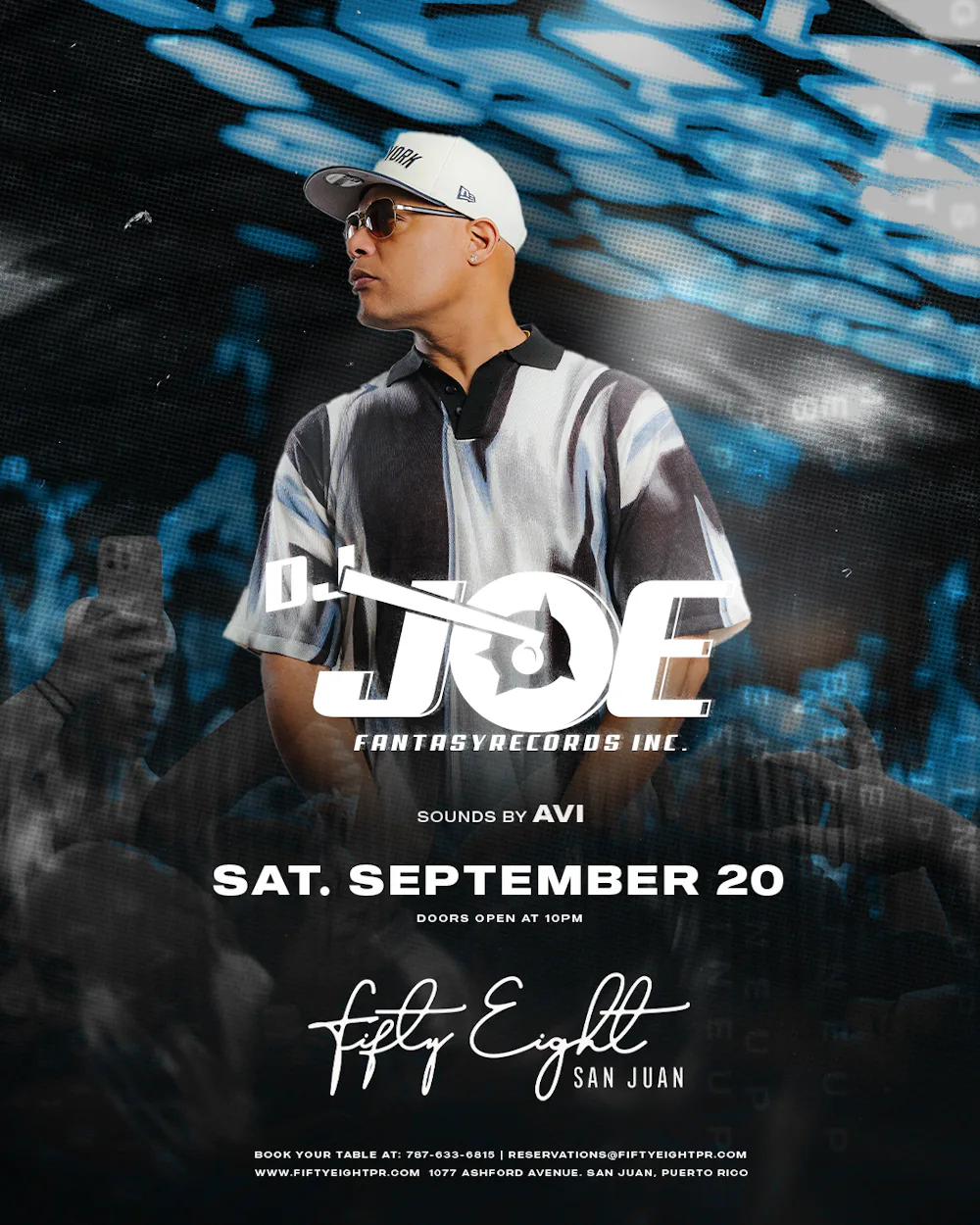 SATURDAY 09/20 | DJ JOE | SOUNDS BY AVI