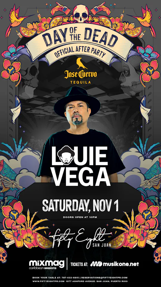 Jose Cuervo "Day of the Dead" LOUIE VEGA "Grammy Winner"