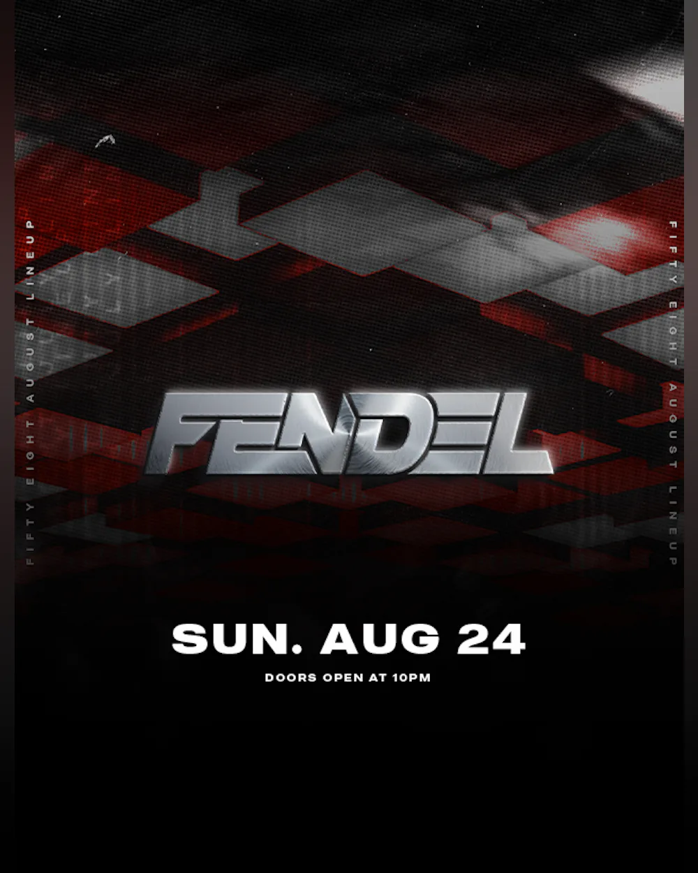 SUNDAY 08/24 | SOUNDS BU FENDEL