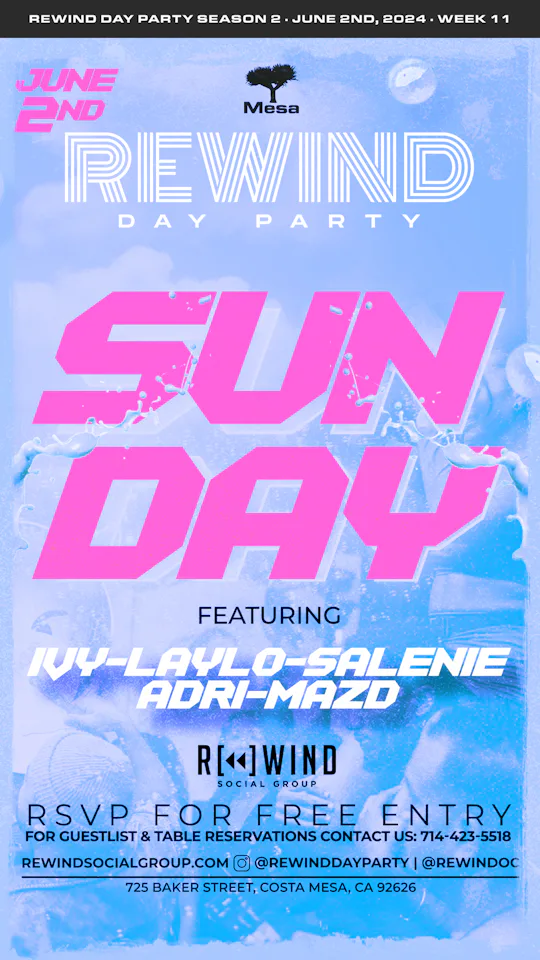 REWIND DAY PARTY