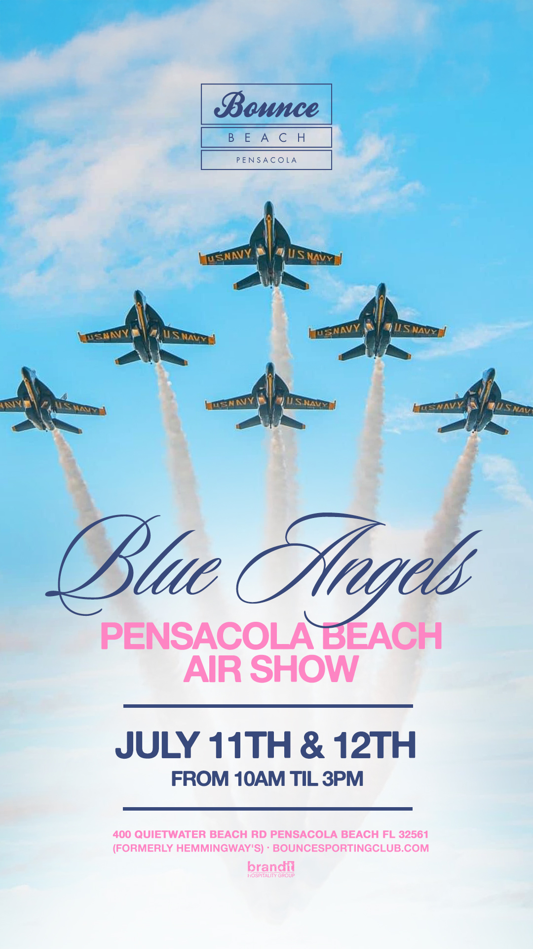 Blue Angels Air Show: Rooftop Viewing Experience Friday