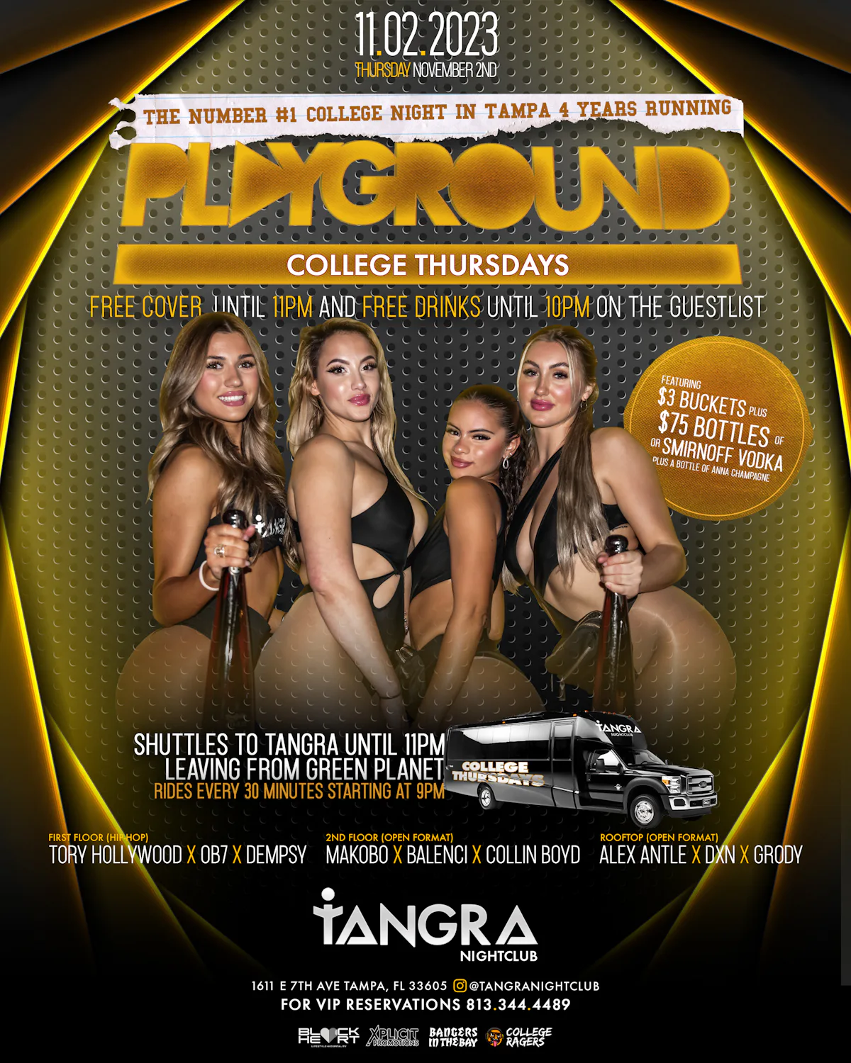 Playground Thursdays - FREE COVER until 11PM
