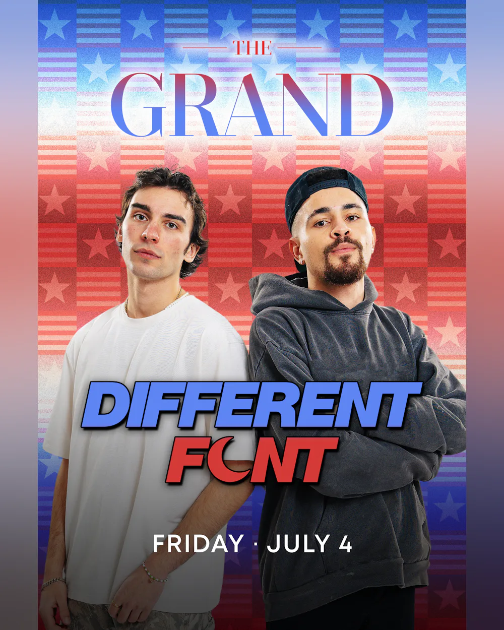 Different Font | The Grand Boston