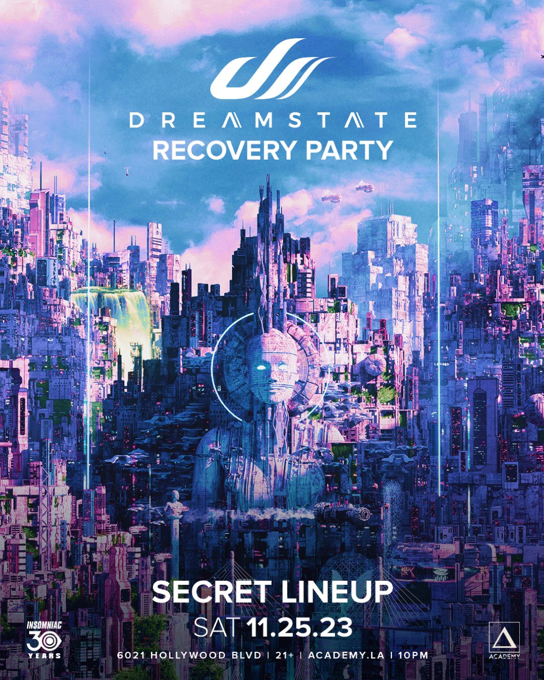DREAMSTATE RECOVERY PARTY: SECRET LINEUP