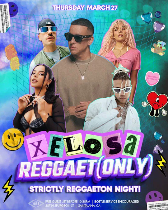XELOSA REGGAET(ONLY) PARTY