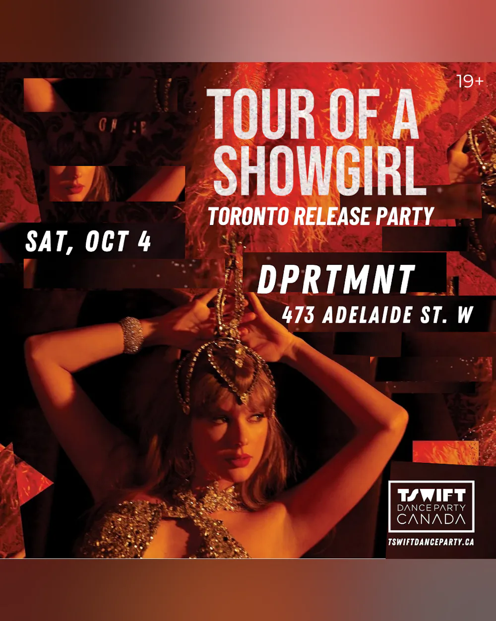 TSwift Dance Party Canada Presents: The Life of a Showgirl Release Party