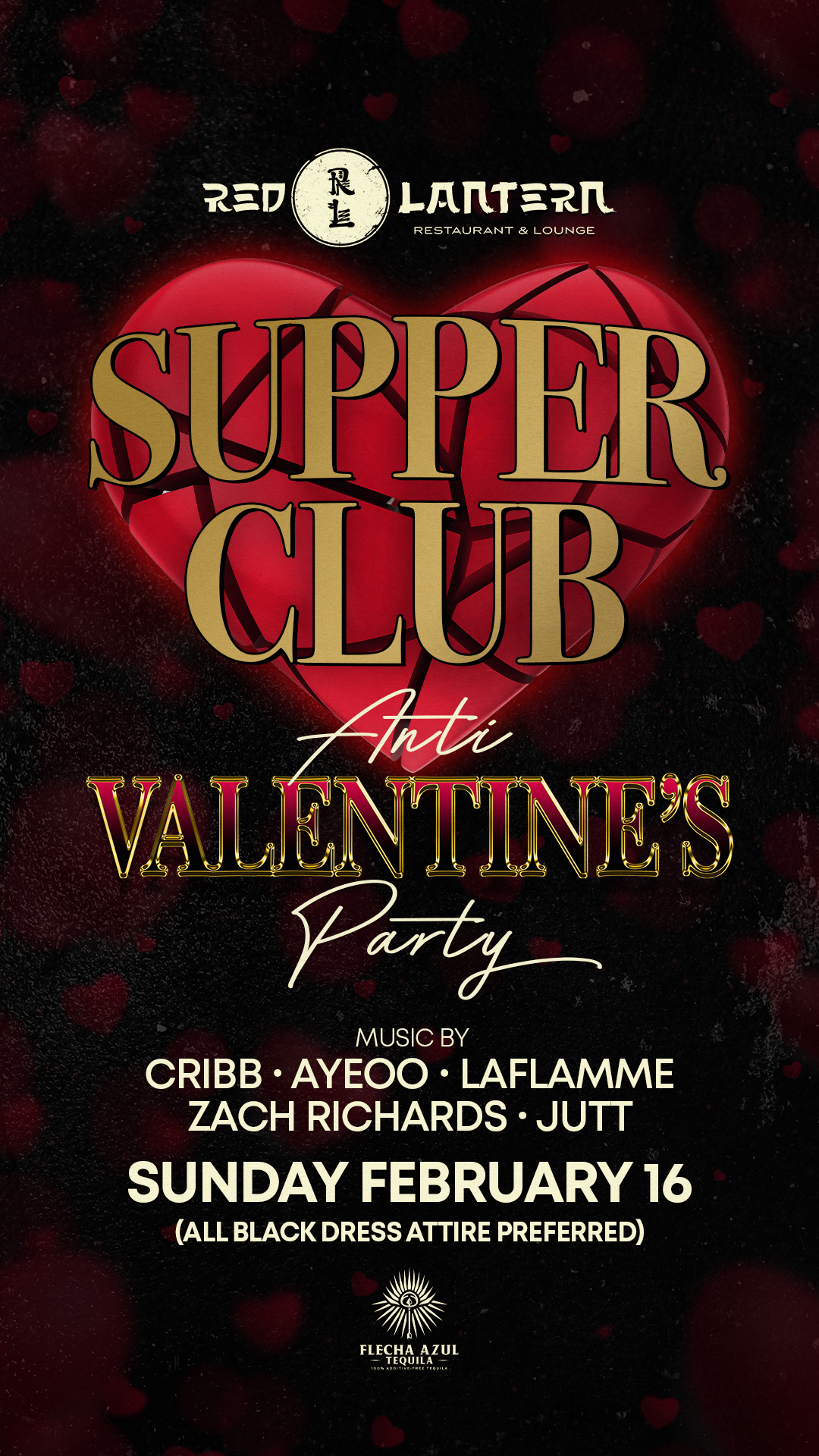 Supper Club - Anti-Valentines at Red Lantern