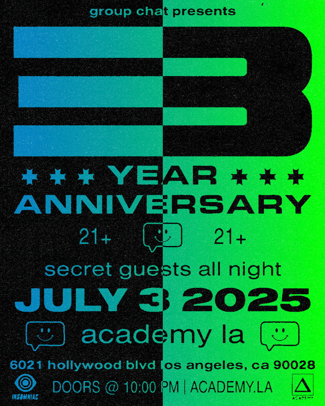 Group Chat (3 Year Anniversary)