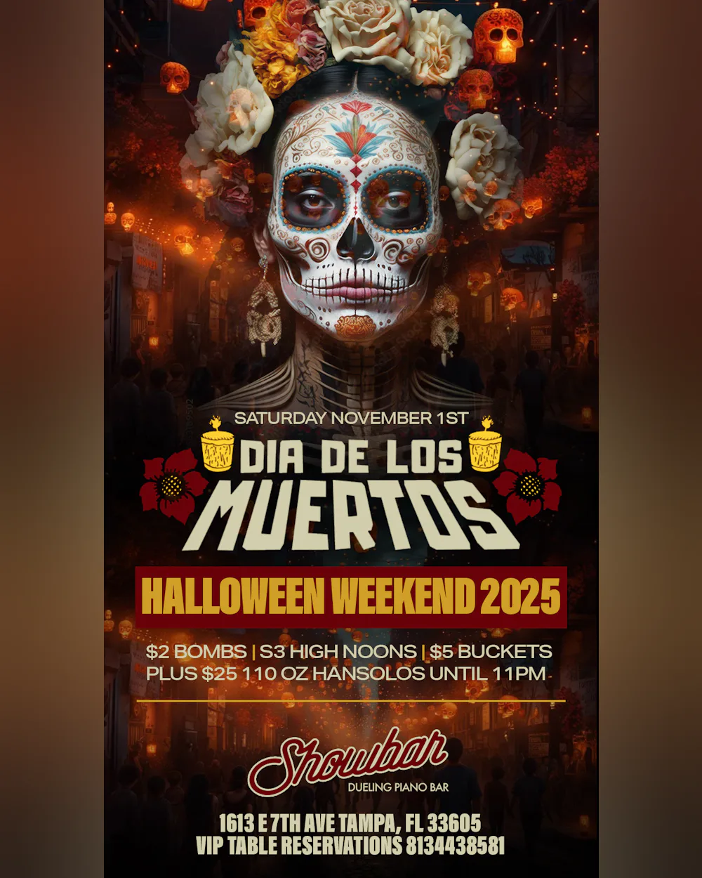 Dia De Los Muertos: Halloween Weekend - 11/1/25