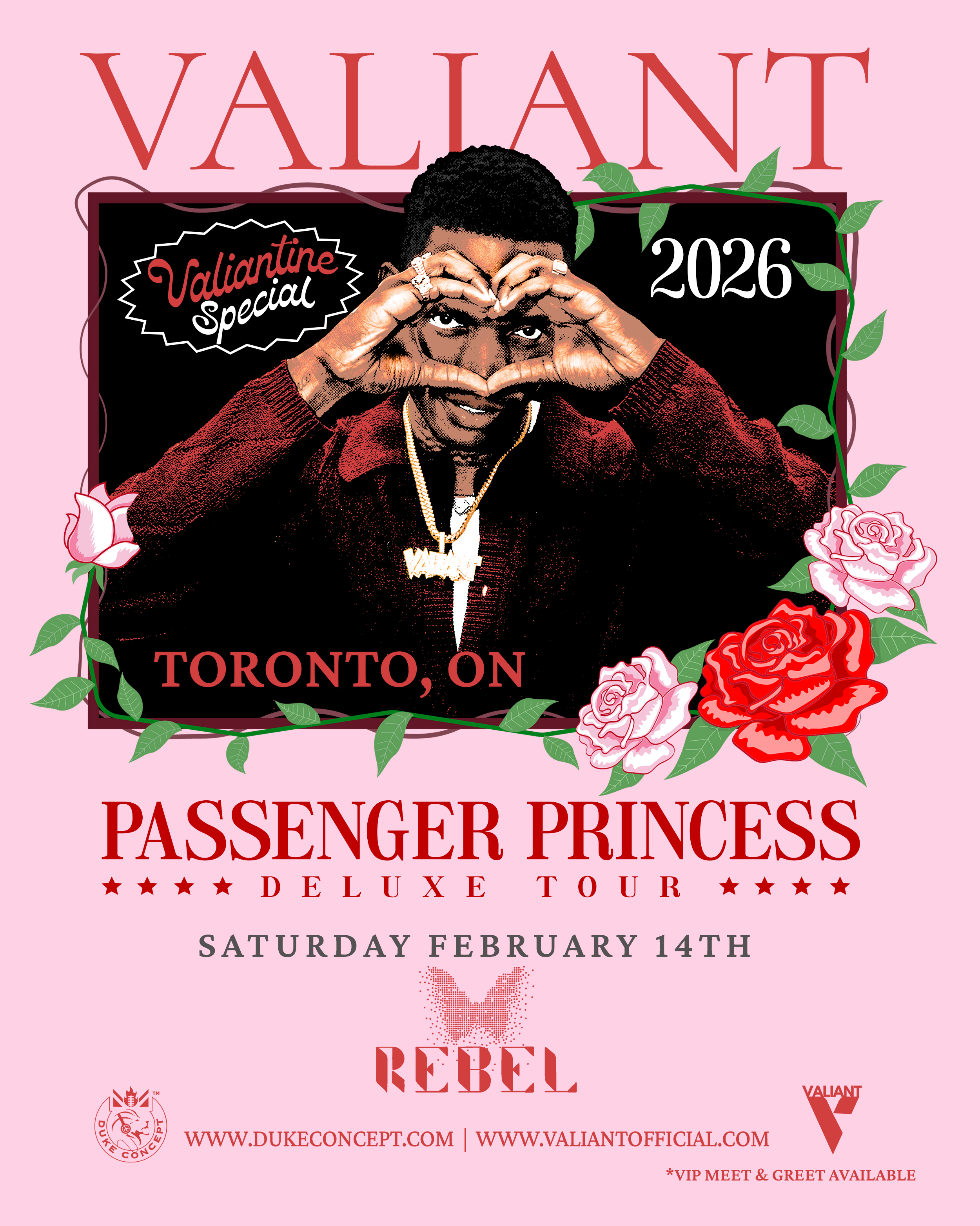 VALIANT: Passenger Princess Deluxe Tour