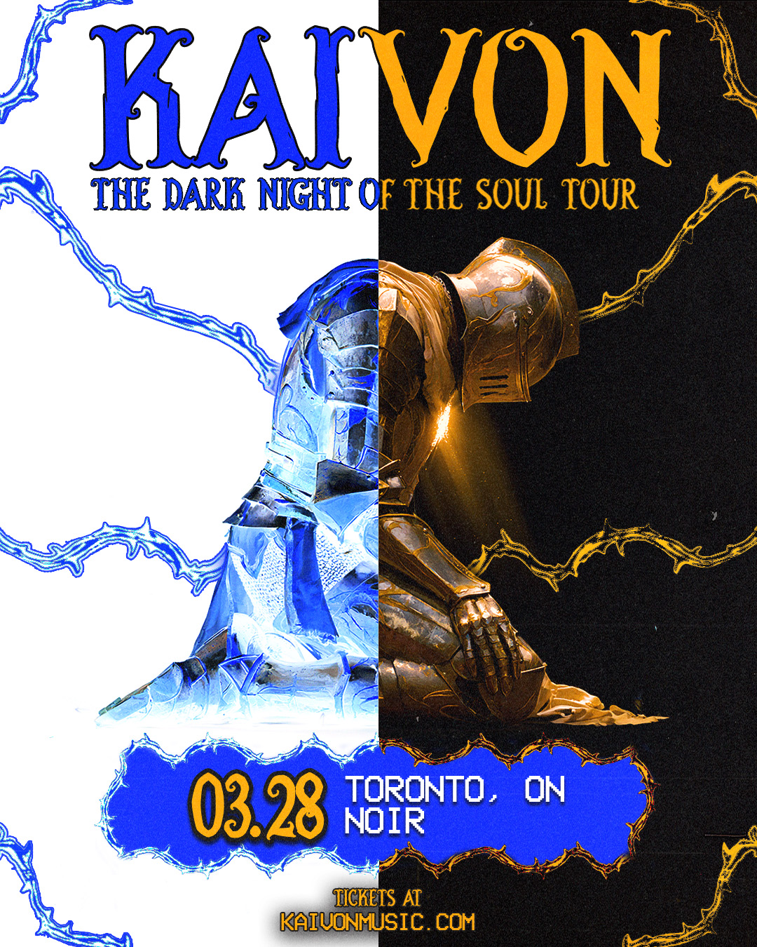 KAIVON: "The Dark Knight of The Soul Tour"