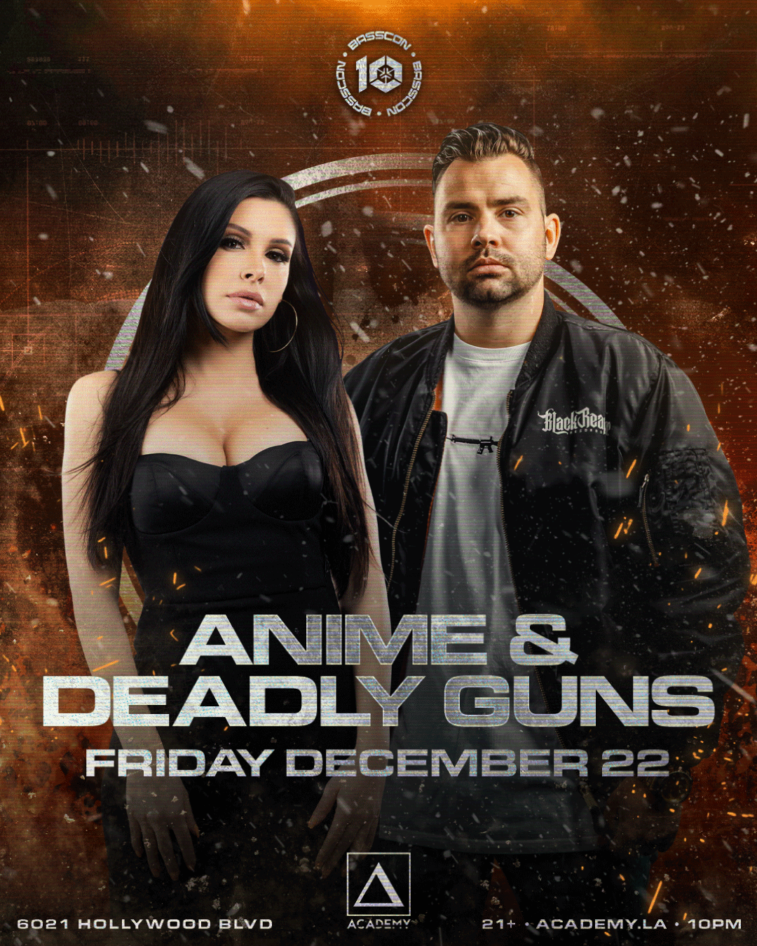 Basscon presents ANIME & DEADLY GUNS