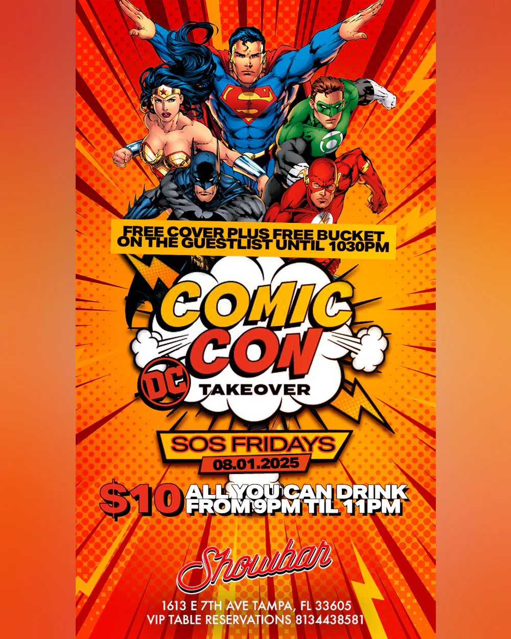 SOS Fridays: DC Comic Con Takeover - 8/1/25