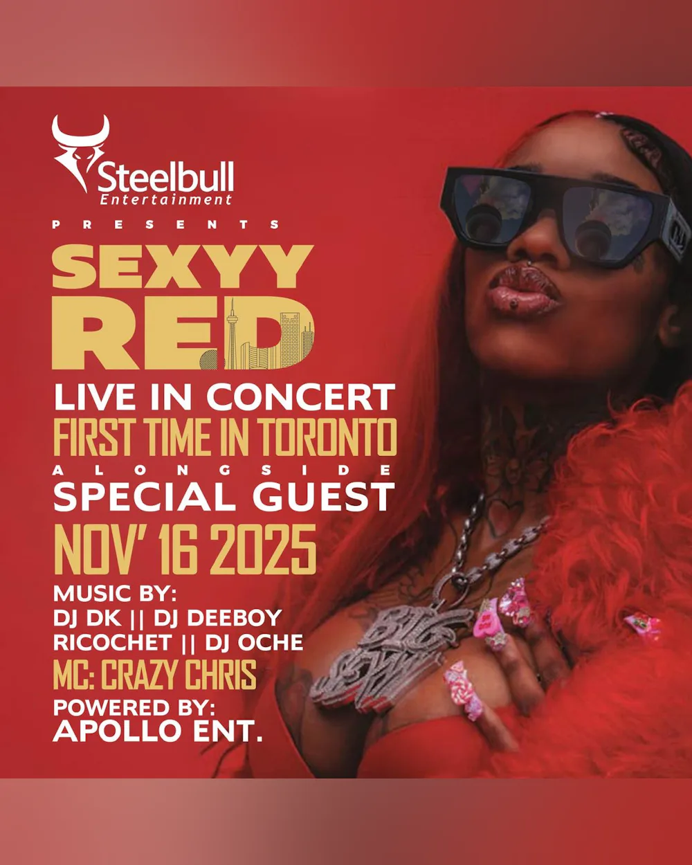 SEXYY RED - Live in Concert
