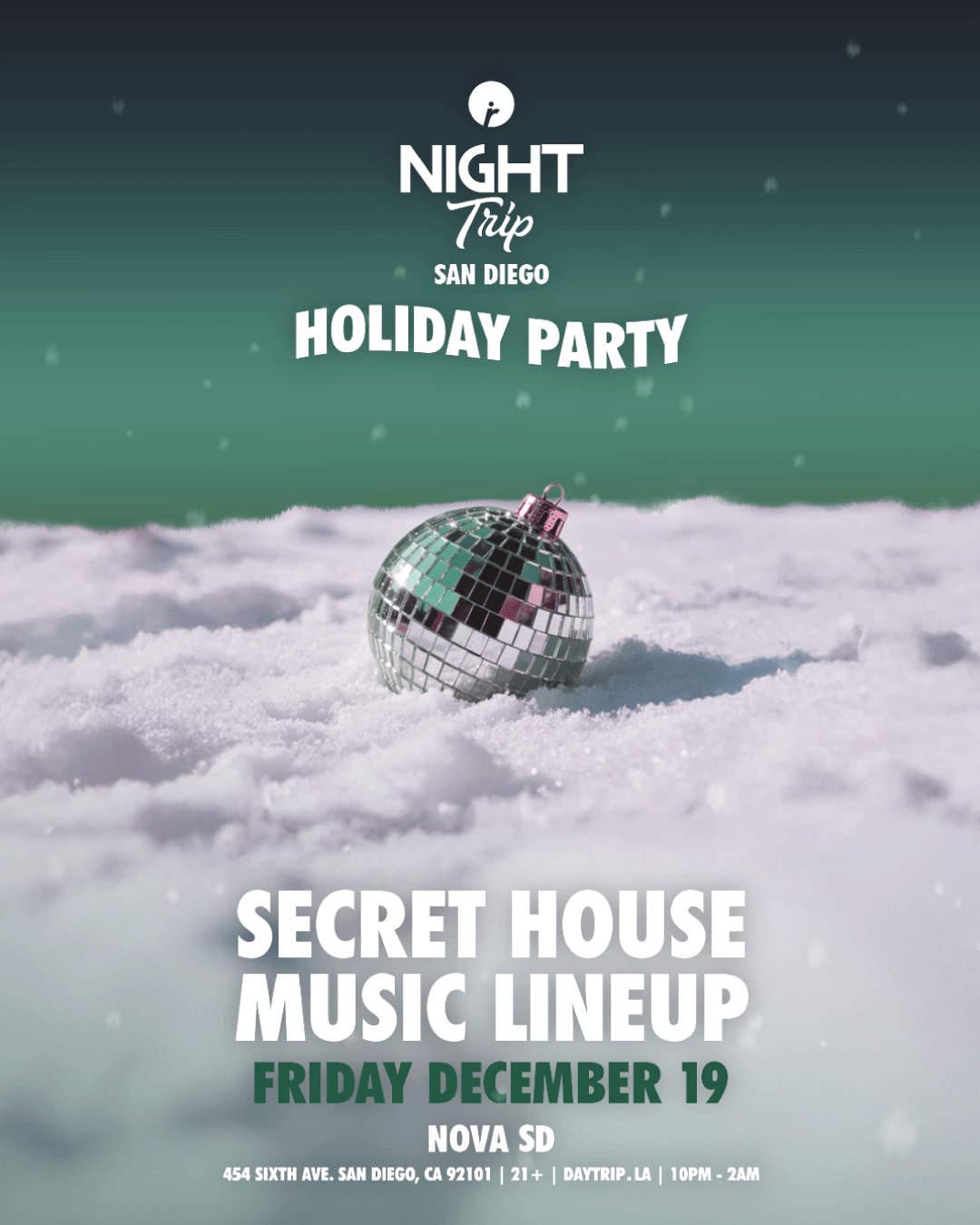 Holiday Night Trip: Secret Lineup
