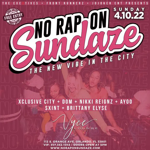 No Rap on Sundaze