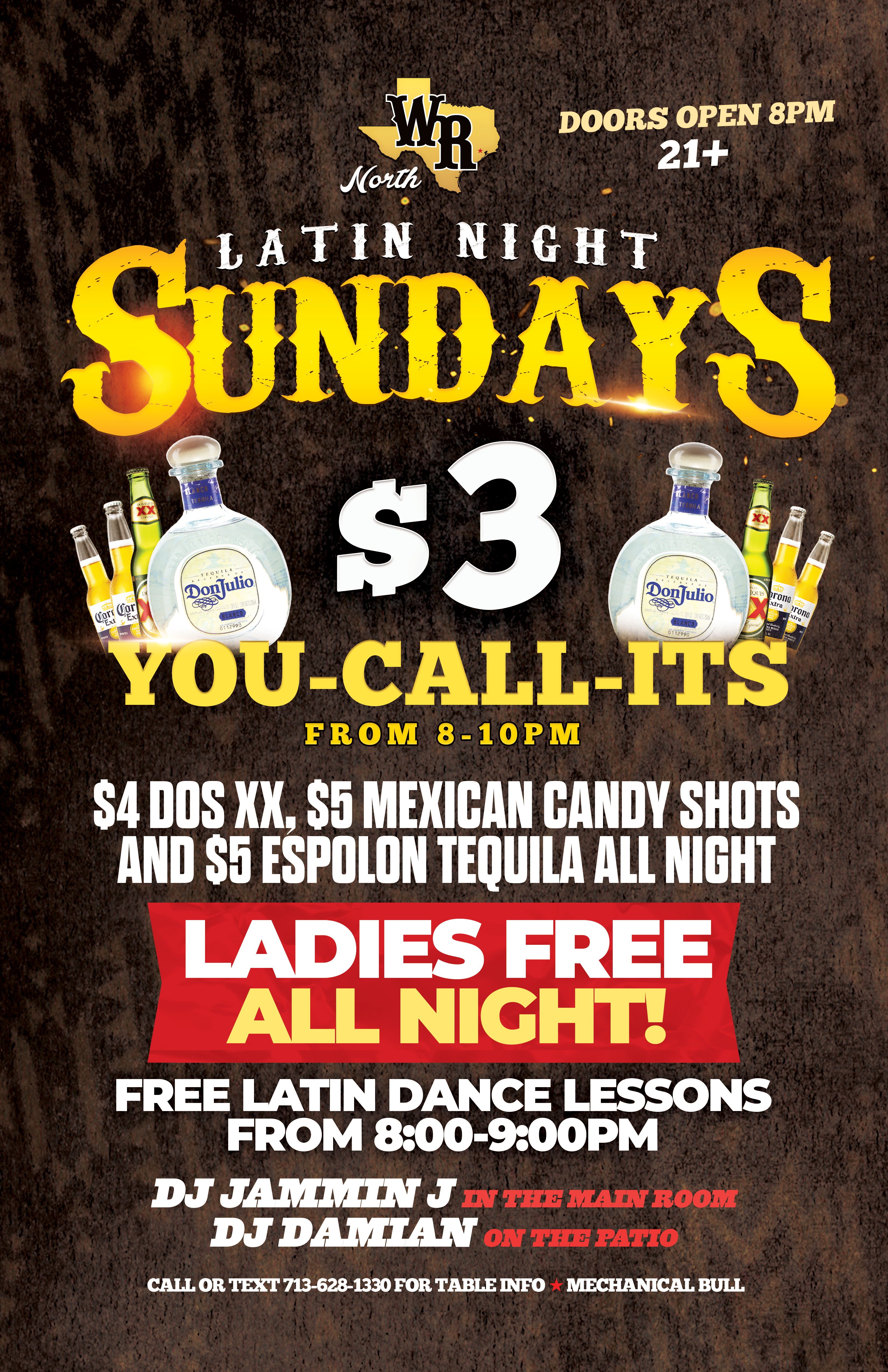 Sunday - Latin Night Sunday