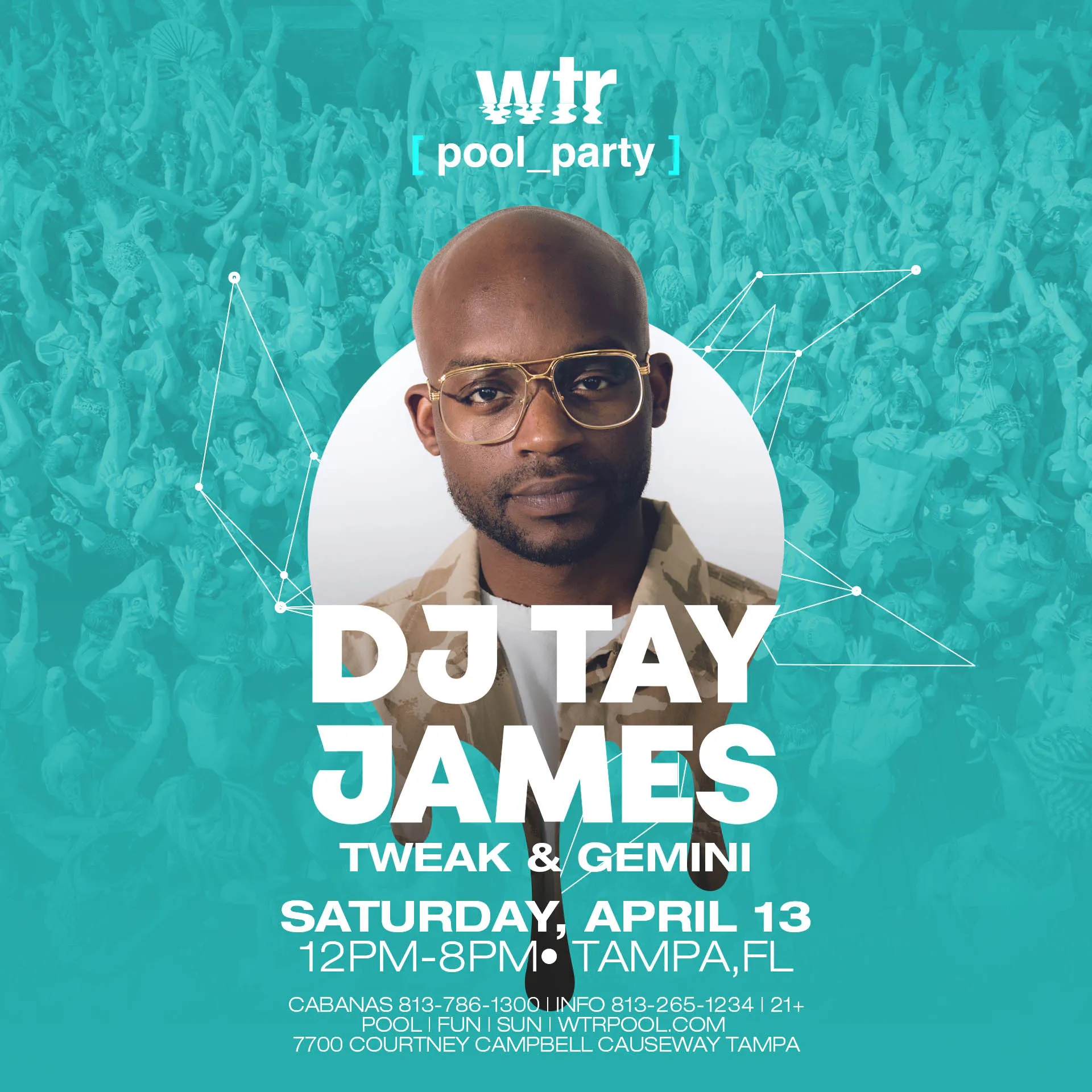 Pool Party w/ TAY JAMES