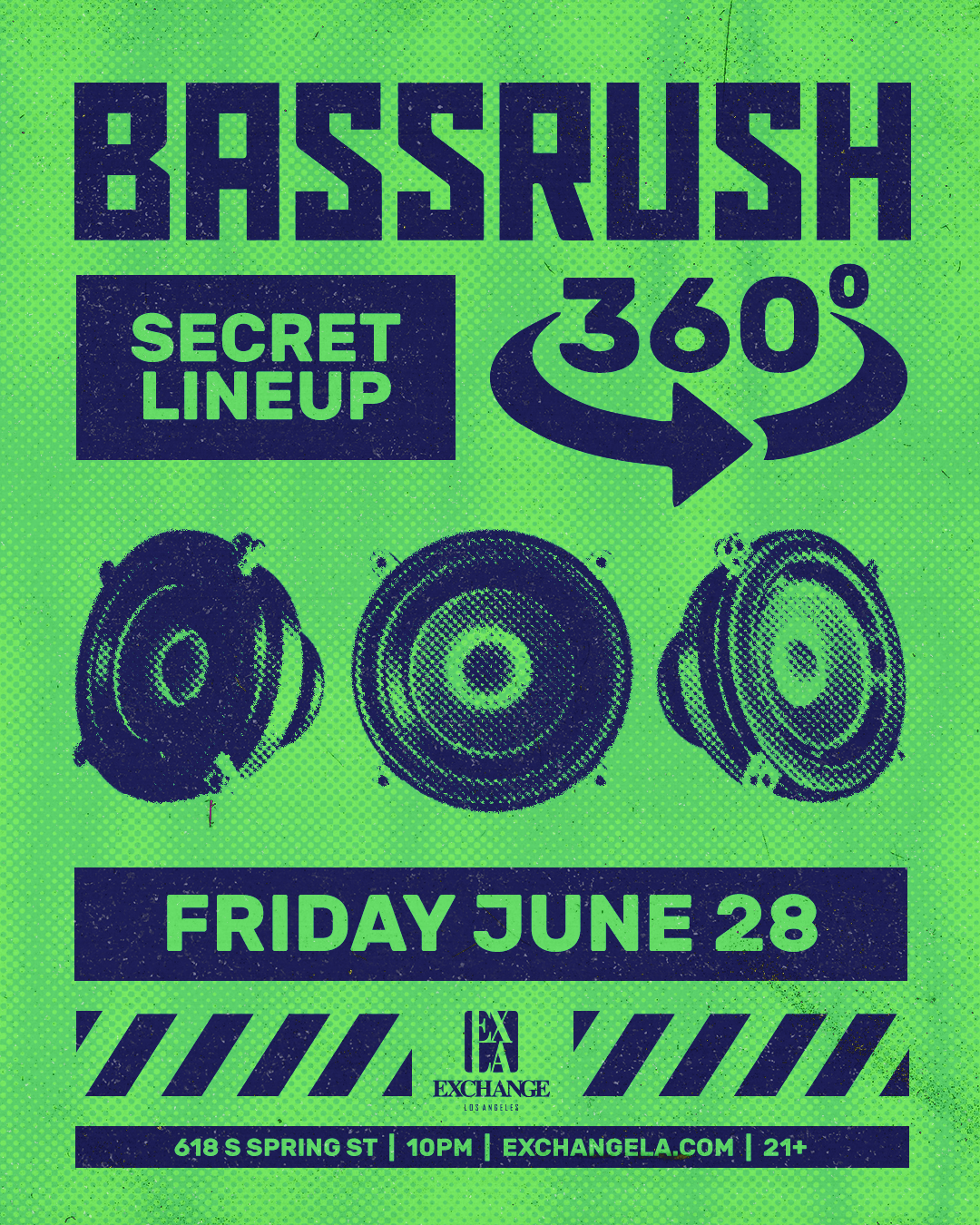 BASSRUSH TAKEOVER 360° LINEUP