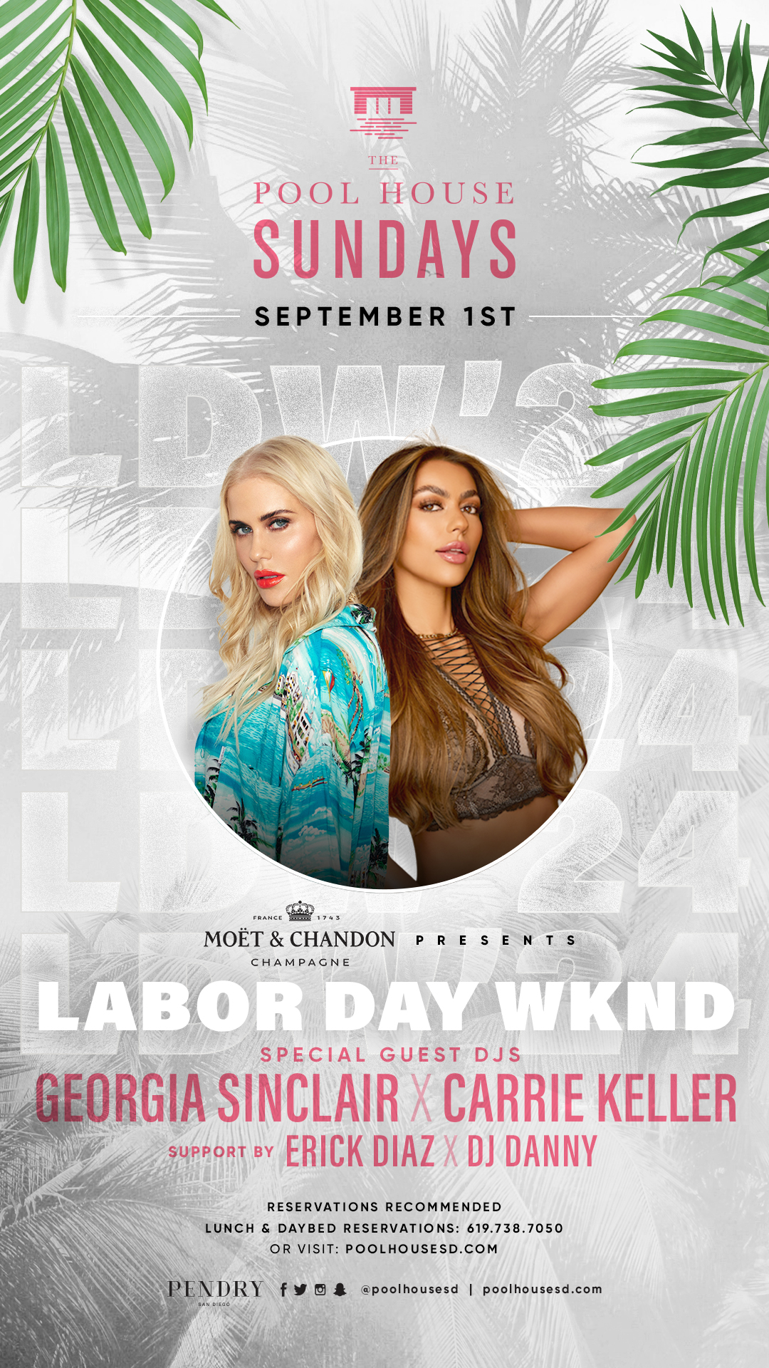 Tablelist | Buy Tickets and Tables to LDW w/ Georgia Sinclair X 