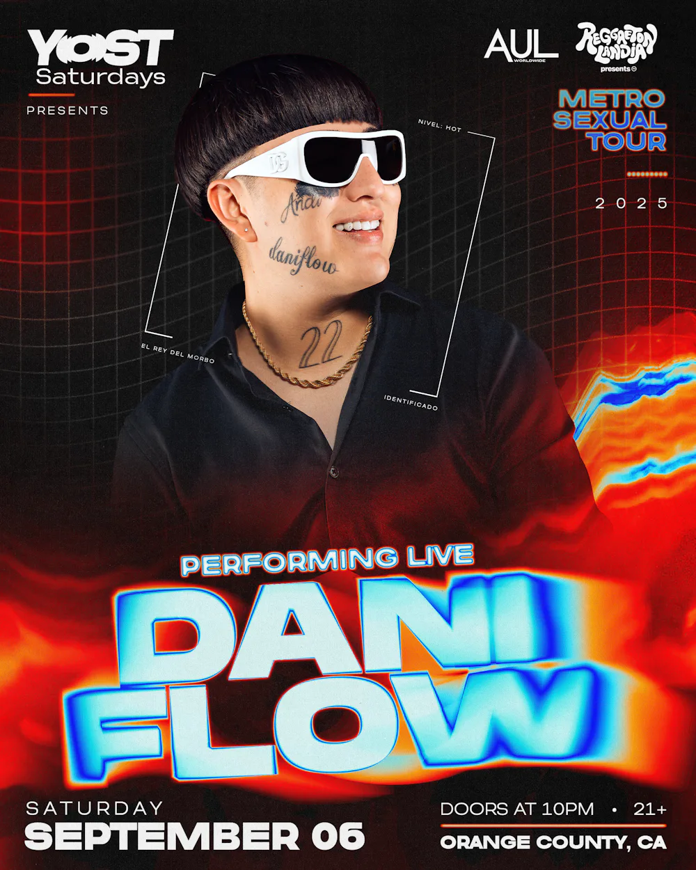 Dani Flow @ The Yost Theater with Reggaetonlandia (21+)