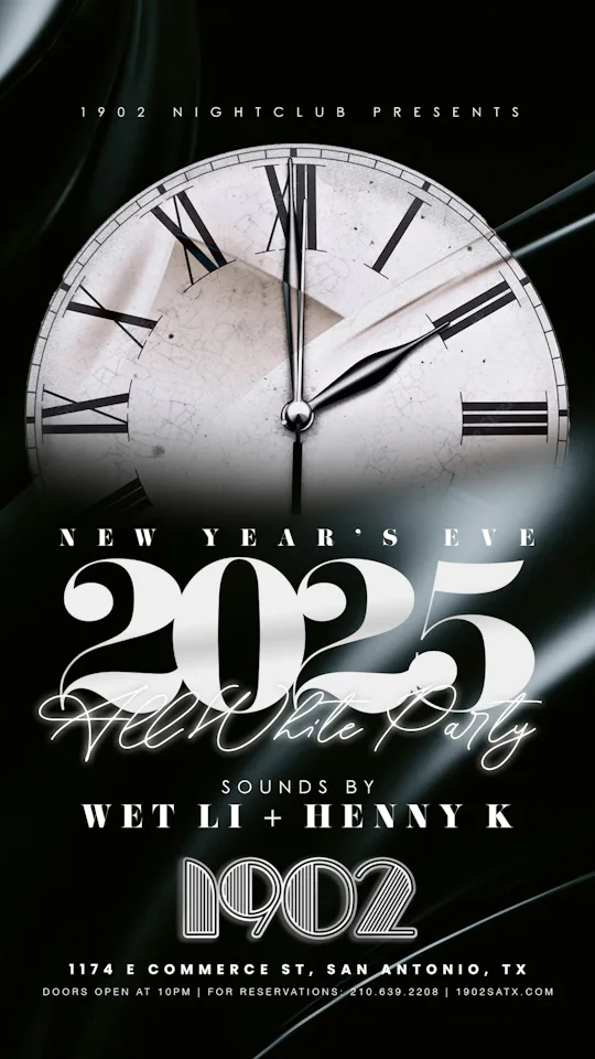 New Year’s Eve 2025 @ 1902