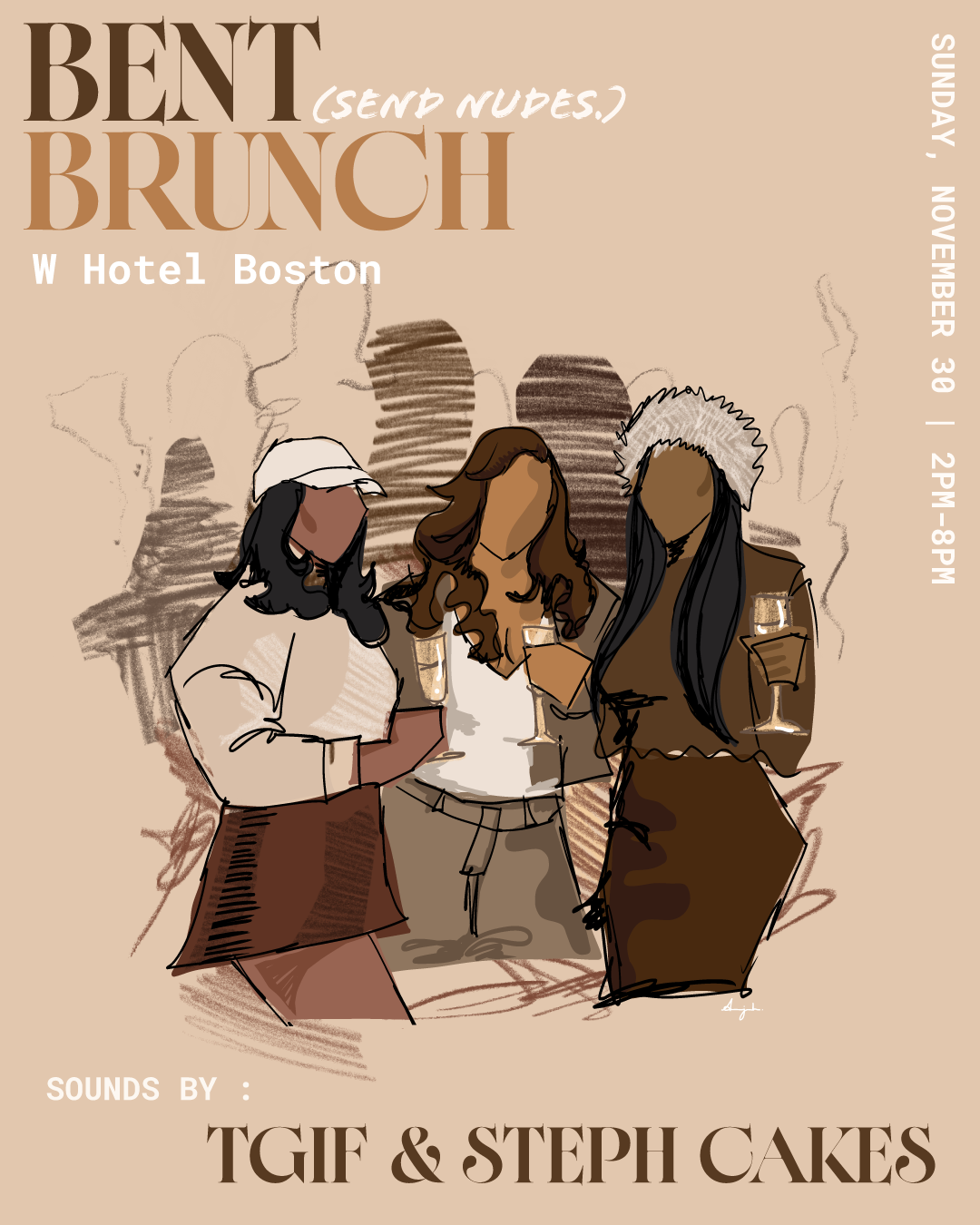 SEND NUDES BENT BRUNCH & DAY PARTY