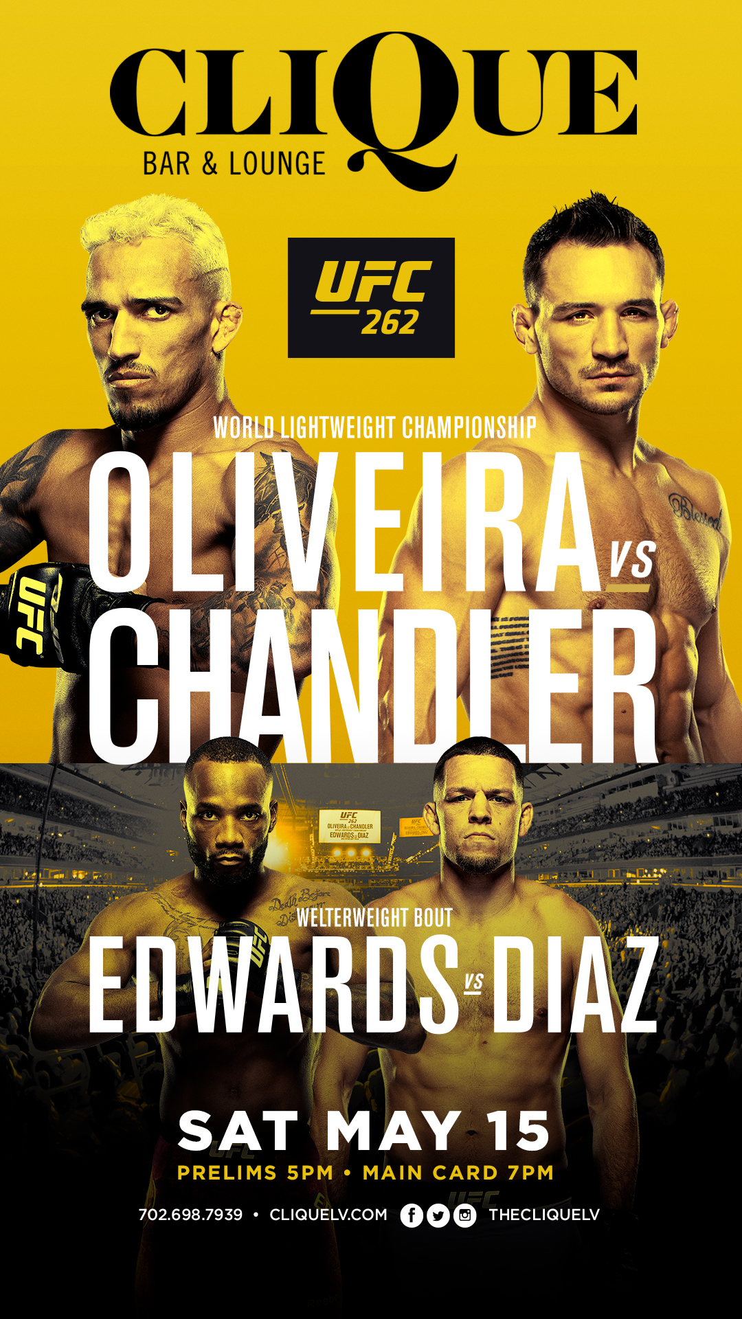 ufc 262 tickets